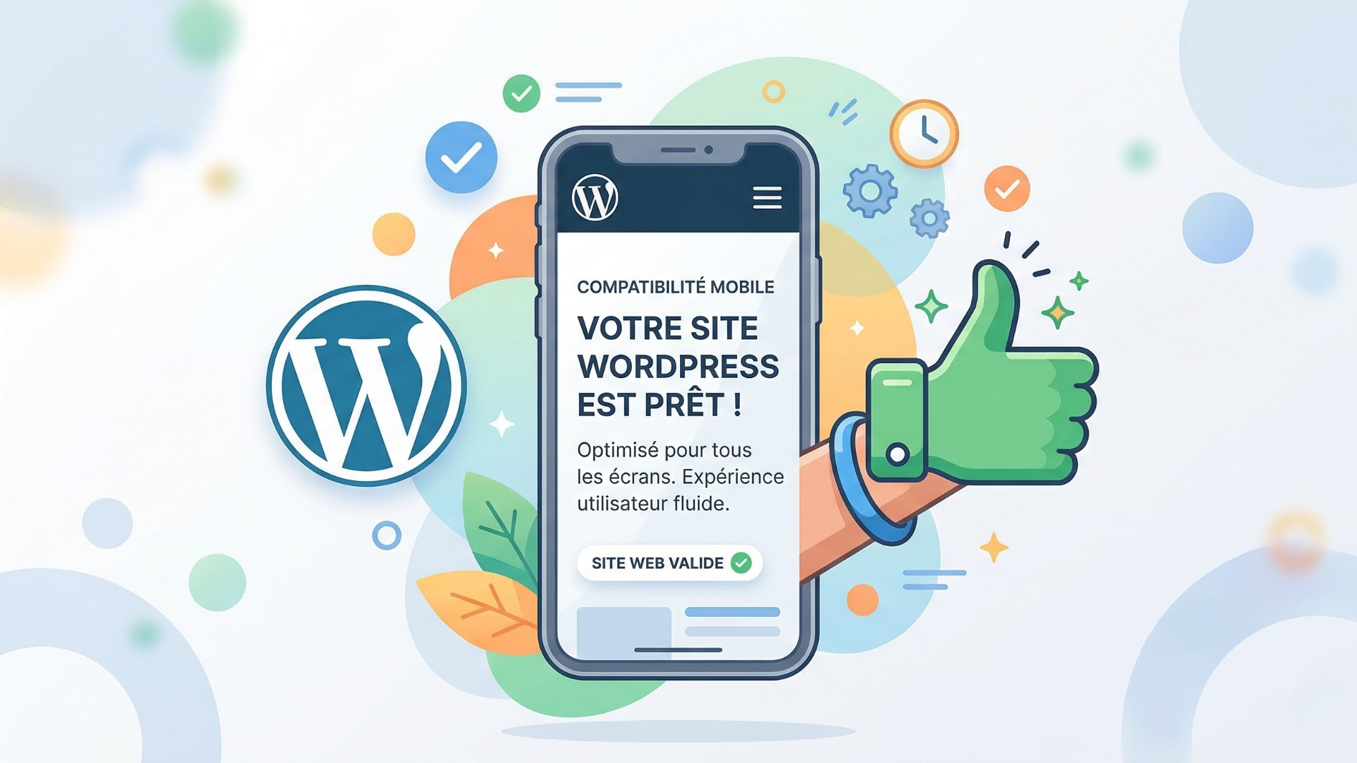 site internet wordpress responsive mobile pour cabinet de thérapie