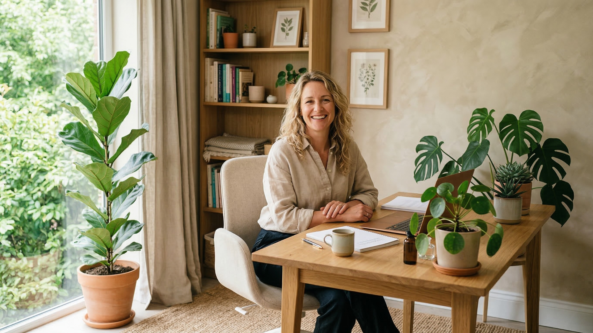 Site web pour praticiens bien-être et coachs